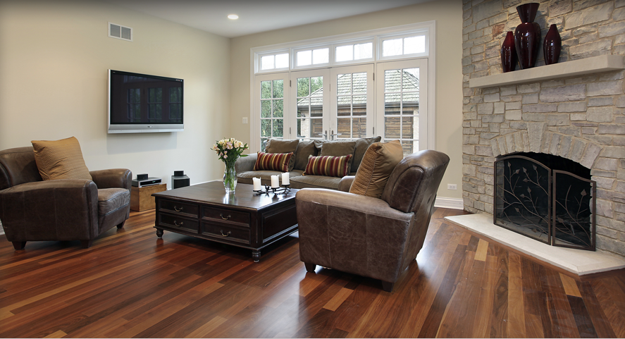 Clean Living Room