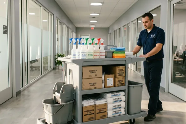 Cleaning supply fulfillment on Long Island