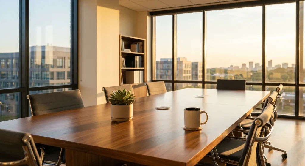 Professional cleaning services at a Long Island commercial facility
