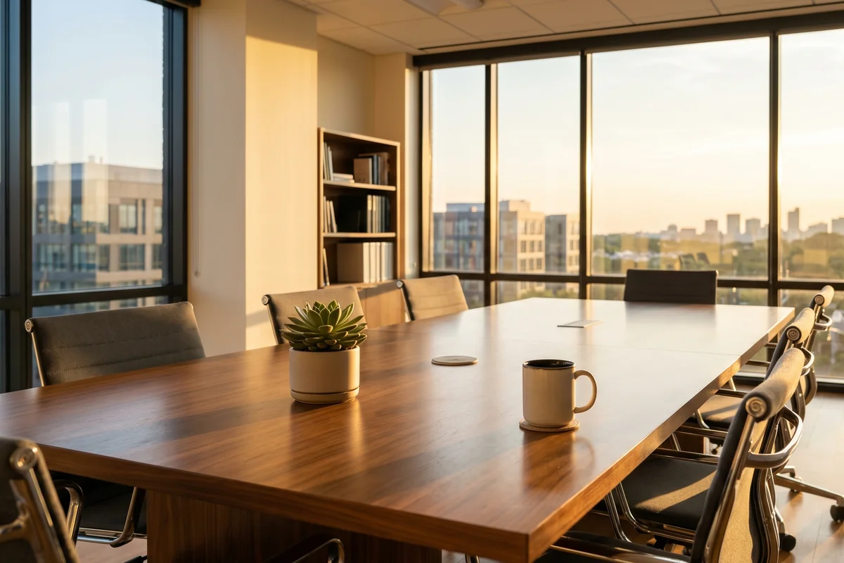 Professional cleaning services at a Long Island commercial facility