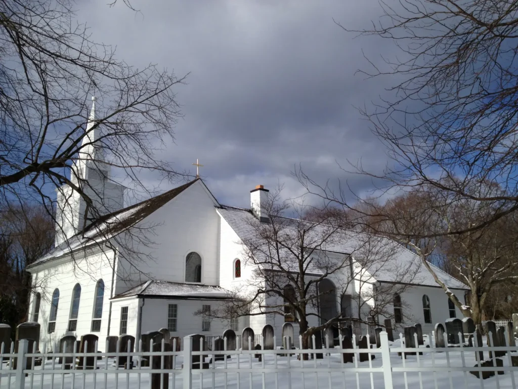 Caroline Church and Cemetery, a historic landmark in East Setauket, NY