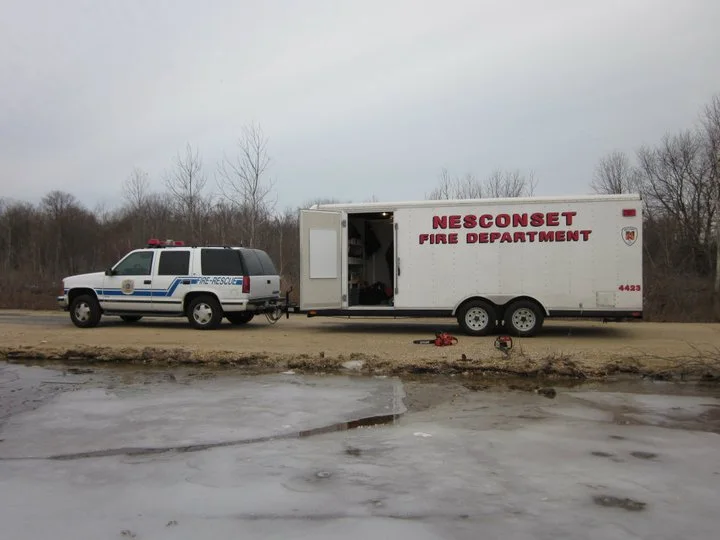 Nesconset Fire Department near Lake Ronkonkoma, Long Island